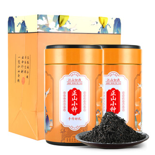 PLUS会员：悠茗山  正山小种  125g*2罐