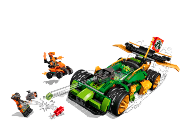 lego乐高ninjago幻影忍者系列71763劳埃德的闪电赛车evo
