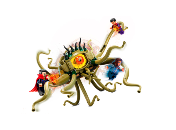 lego 乐高 漫威超级英雄 76205 奇异博士 大战章鱼怪