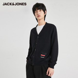 杰克琼斯 男士含羊绒针织开衫 220424057