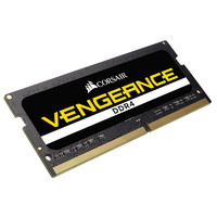 美商海盗船 复仇者系列 DDR4 2400MHz 笔记本内存 黑色 8GB CM4X8GF2400C16S2-CN