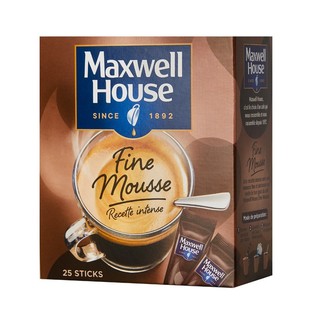 麦斯威尔 英国进口速溶慕斯黑咖啡便携装1.8g*25条（3秒起泡，慕斯般柔滑）