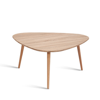 现代简约创意飘窗茶几小户型北欧实木小桌子客厅边桌花几沙发边几（组装、JM11小号60*40cm高（铁腿））