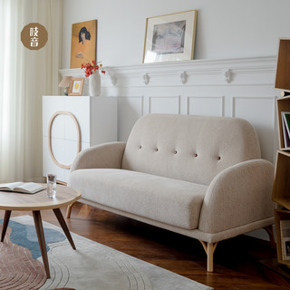 吱音小俏皮沙发北欧简约布艺沙发客厅双人三人沙发后现代轻奢家具