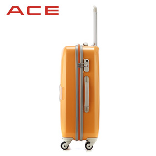 ACE日本爱思拉杆箱万向轮女性行李箱旅行箱硬箱海关锁 宝石系列（26寸、粉红色【15款】）