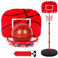 优迪玩具 儿童篮球架玩具室内可升降篮球框家用健身调节高度亲子互动投篮框4-12岁户内户外玩具 1.5米篮球架