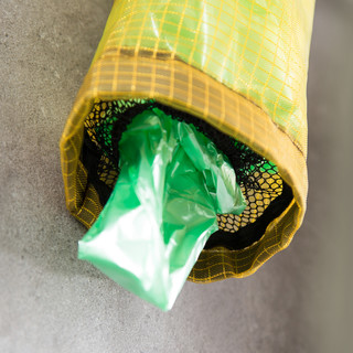 挂式收纳袋垃圾袋收纳挂袋厨房塑料袋收纳袋壁挂购物袋储物整理袋（黑色（送强力挂钩：6