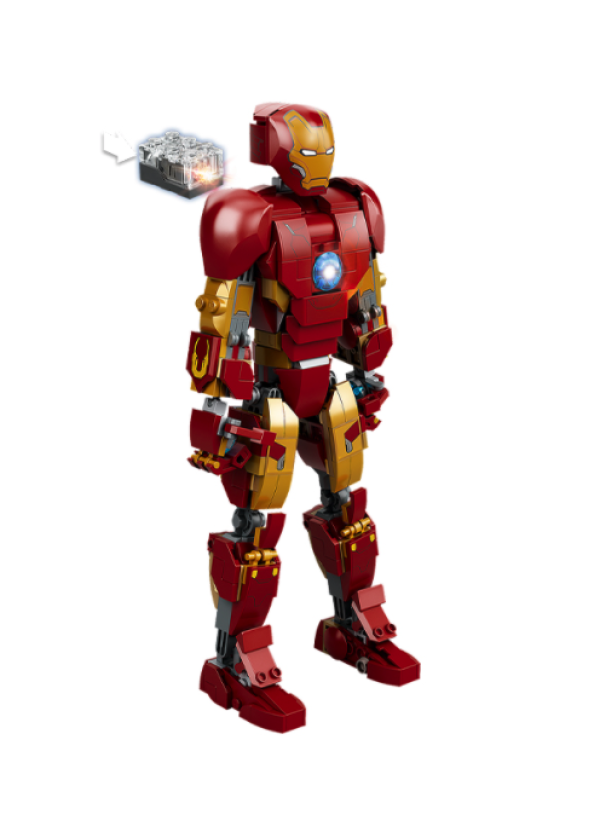 lego乐高marvel漫威超级英雄系列76206钢铁侠mark43