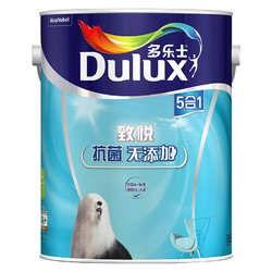 Dulux 多乐士 致悦抗菌无添加五合一 内墙乳胶漆 油漆涂料 墙面漆A741 5L