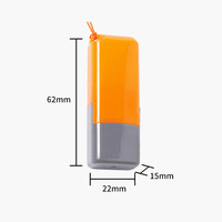刻张印章定刻姓名字签名神器护士盖章刻章子定做制个人名光敏私章（2个橙色印章）