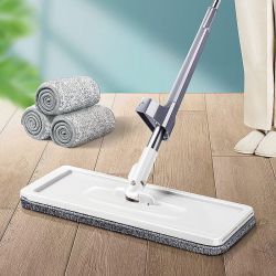 bekahos百家好世典雅款平板免手洗拖把1布32cm