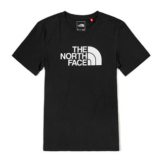 TheNorthFace北面春夏户外休闲男款短袖T恤舒适透气圆领休闲衣（M、A499K/37X（绿色））