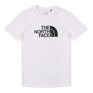 TheNorthFace北面春夏户外休闲男款短袖T恤舒适透气圆领休闲衣（M、A499K/37X（绿色））