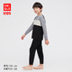 UNIQLO 优衣库 童装/男童/女童AIRism弹力休闲套装(长袖家居服睡衣)439361