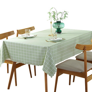 桌布防水防油免洗pvc餐桌布书桌ins学生北欧长方形家用茶几垫布艺