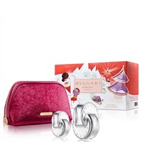 BVLGARI 宝格丽 白水晶圣诞套盒（淡香65ml+淡香15ml+化妆包）香气迷人