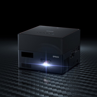 EPSON 爱普生 EF-12 家用激光投影仪 黑色