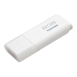 TOSHIBA 东芝 经典隼系列 U202 USB 2.0 U盘 白色 8GB USB-A