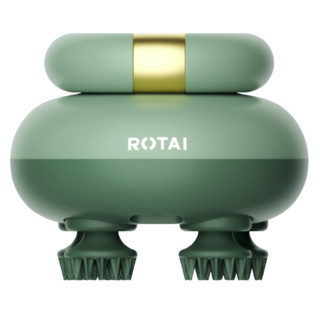 直播专享：ROTAI 荣泰 Q20 头部按摩器 绿色