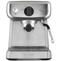 Breville 铂富 ‎VCF125X 半自动咖啡机 银色