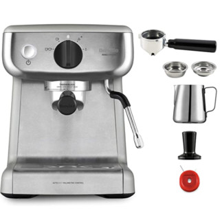 Breville 铂富 ‎VCF125X 半自动咖啡机 银色