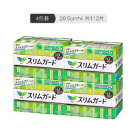 黑卡会员：Kao 花王 日用护翼卫生巾 20.5cm 28片*4包