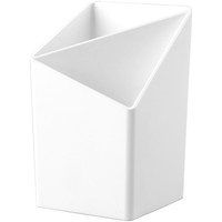 CAIBA 财霸 斜切笔筒 象牙白 单个装