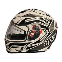 AGV K3SV 摩托车头盔 全盔 王者黑白 S码