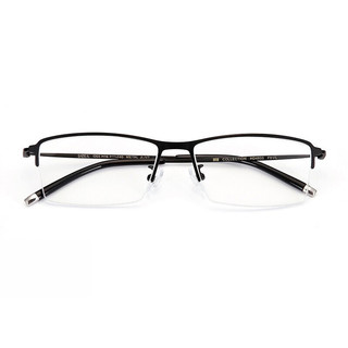 HAN 汉 HD4933 哑黑色合金眼镜框+1.56折射率 非球面镜片