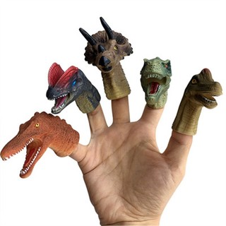 悟道猴 仿真恐龙模型玩具 恐龙手指款5只
