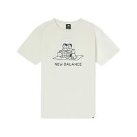 new balance Noritake联名款 中性运动T恤 AMT12349 白色 XL