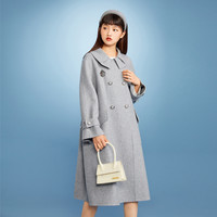 LEDIN 乐町 哈利波特联名 女士毛呢大衣 CWAAA470186