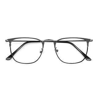 裴漾 9043 黑色合金眼镜框+1.60折射率 非球面镜片