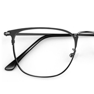 裴漾 9043 黑色合金眼镜框+1.60折射率 非球面镜片