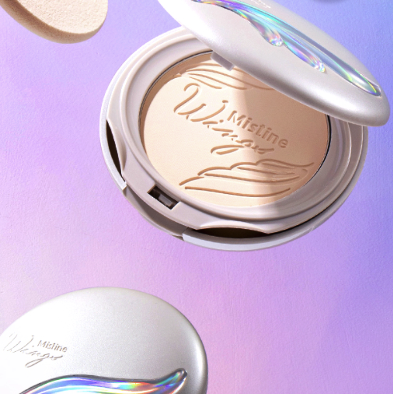 mistine 蜜丝婷 光缎轻透羽翼粉饼 #s1象牙白 10g