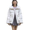 VERO MODA 女士短款羽绒服 321312021 本白色 S