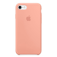 Apple 苹果 iPhone 7 硅胶手机壳 橘粉色