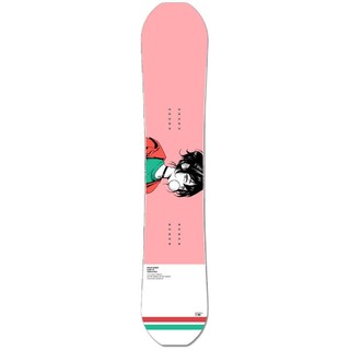 WS snowboards W9 中性滑雪板 粉色 139cm