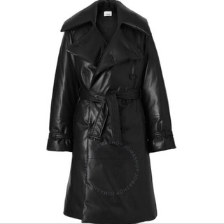 burberry博柏利女士羊皮羽绒填充风衣4562634