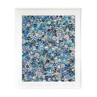 墨斗鱼艺术 村上隆 Murakami Takashi《ゼロワン》53x69cm 2021 实木框 胶版版画