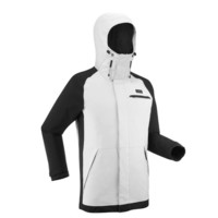 DECATHLON 迪卡侬 SNB JKT 100 男子滑雪服 8515717 白灰 M