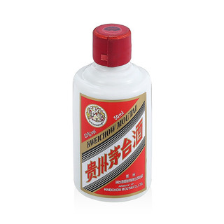 MOUTAI 茅台 飞天茅台 53%vol 酱香型白酒50ml*5瓶*2盒 金色条盒装