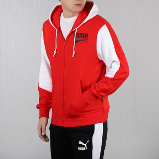 PUMA 彪马 男子运动卫衣 582733-11 红色 S