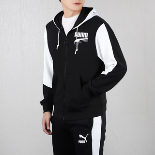 PUMA 彪马 男子运动卫衣 582733-01 黑色 S