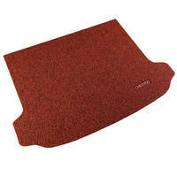 CHELIYOU 车丽友 车用丝圈尾箱垫 平面款 激情红黑