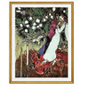 阿斯蒙迪 马克·夏加尔 Marc Chagall《三支蜡烛》75x94cm 版画纸