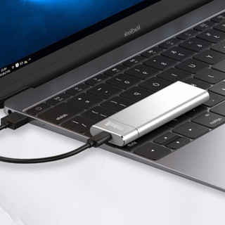 COOL-FISH M1 USB 3.1 移动固态硬盘 Type-C 1TB 银色