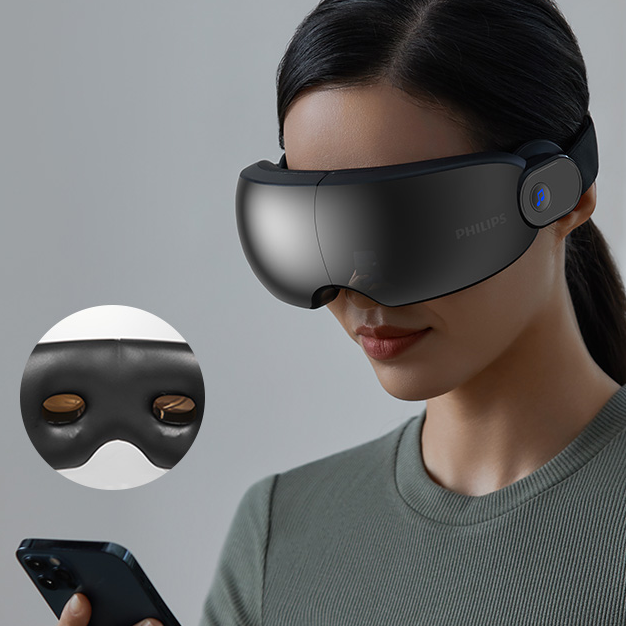 PHILIPS 目もとマッサージャー PPM7101E Philips PPM7101E Eye Massager - Hot Compress & Vibration