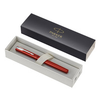 PARKER 派克 XL钢笔 Vector威雅系列 红杆白夹 F尖 单支装