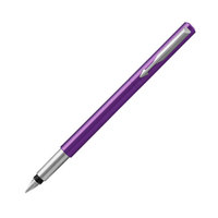 PARKER 派克 钢笔 Vector威雅系列 紫色白夹 F尖 单支装